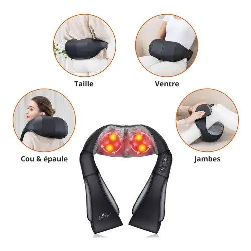 Heated Massage Device For Neck - Authentifactor