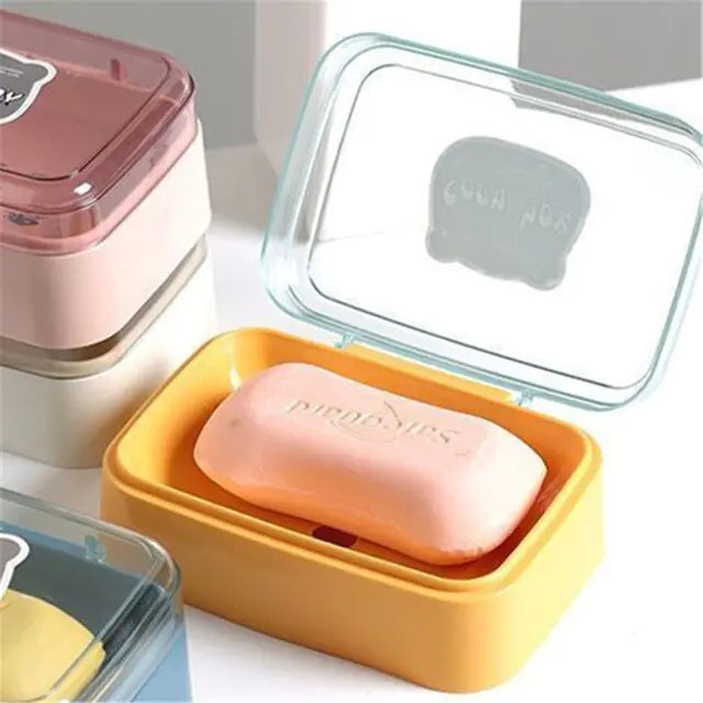Soap Box with Suction Cup for Bath - Authentifactor