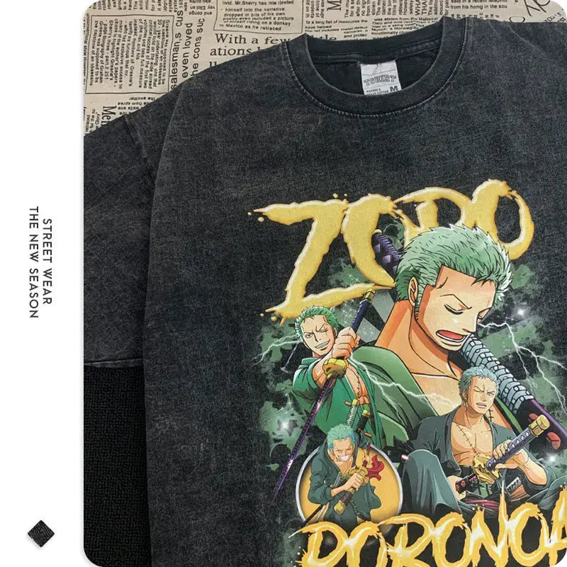 Oversized Anime T-shirt - Authentifactor