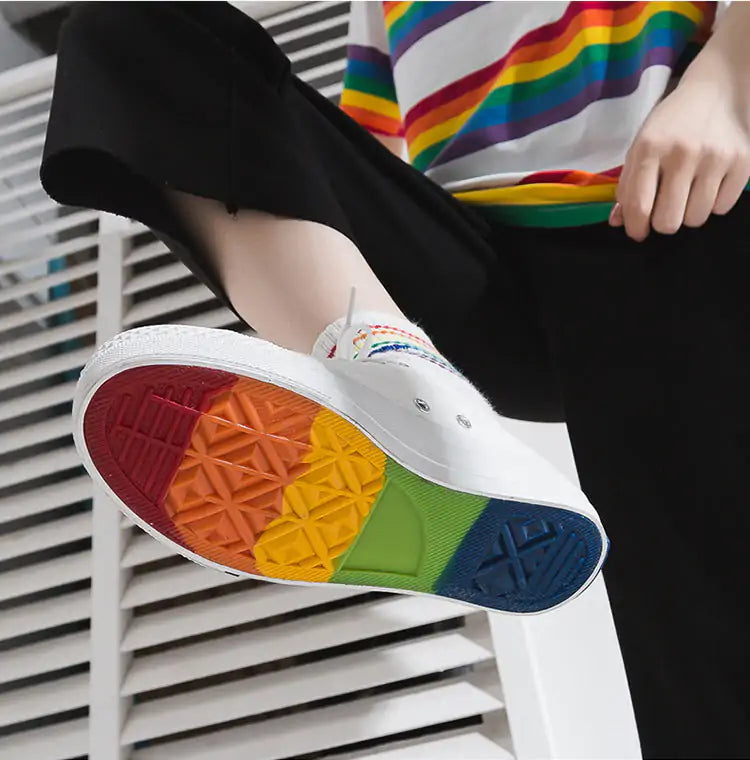 Pride Canvas Sneakers - Authentifactor