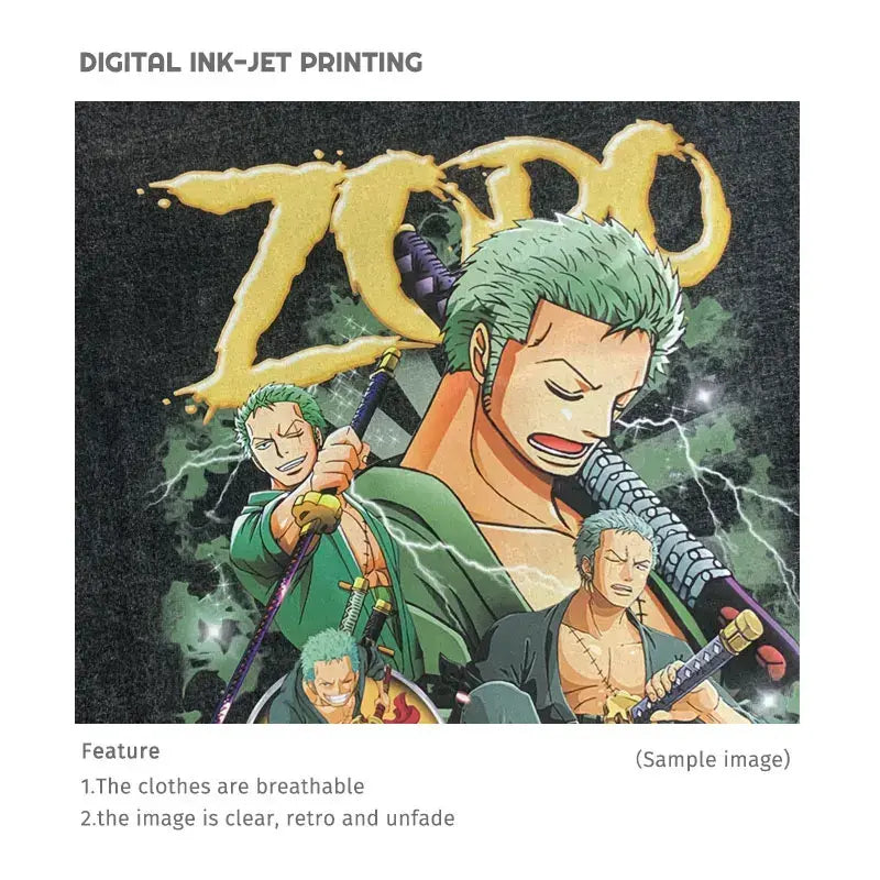 Oversized Anime T-shirt - Authentifactor