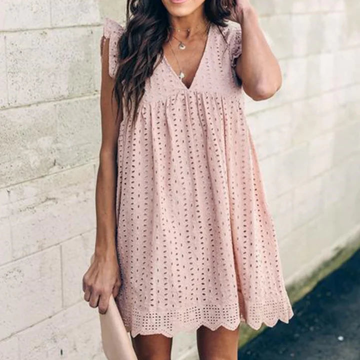 Lace Dresses With Pocket - Authentifactor