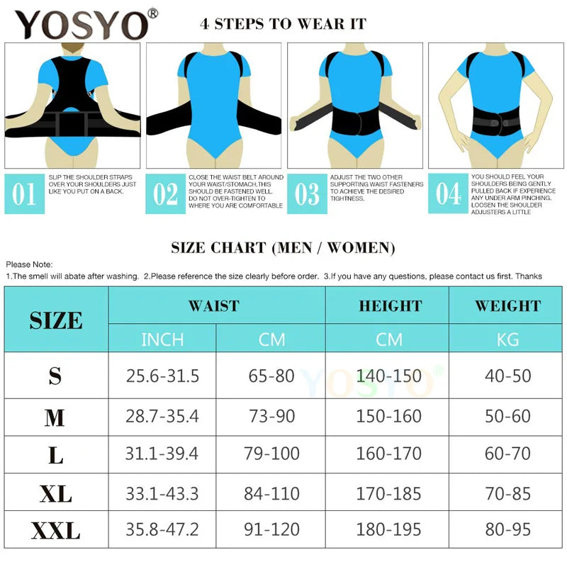 Posture Corrector For Women Men - Authentifactor