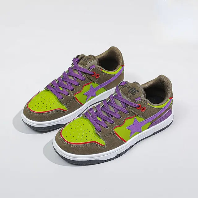 Classic Sneakers Retro Star Casual Sneakers - Authentifactor