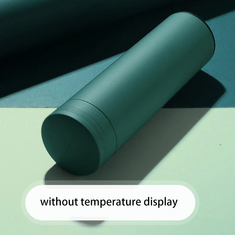 "500ml Smart Stainless Steel Water Bottle with Temperature Display - Leakproof Vacuum Flask for Coffee & Milk - Perfect Christmas Gift!" - Authentifactor