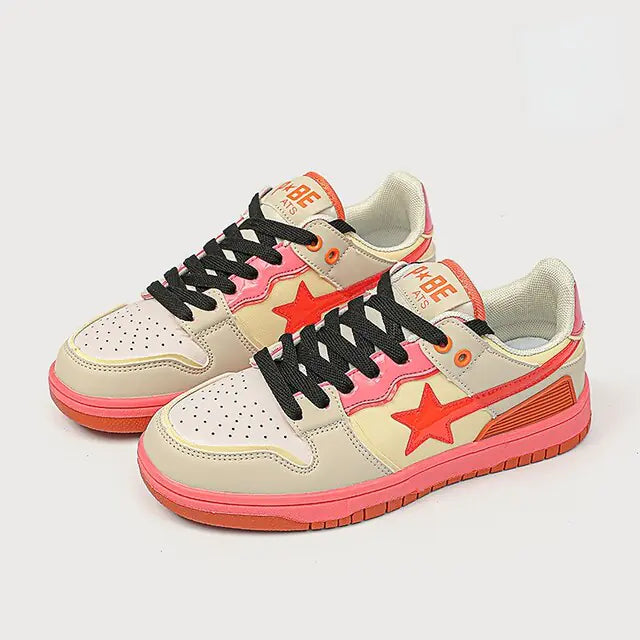 Classic Sneakers Retro Star Casual Sneakers - Authentifactor