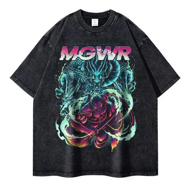 Oversized Anime T-shirt - Authentifactor