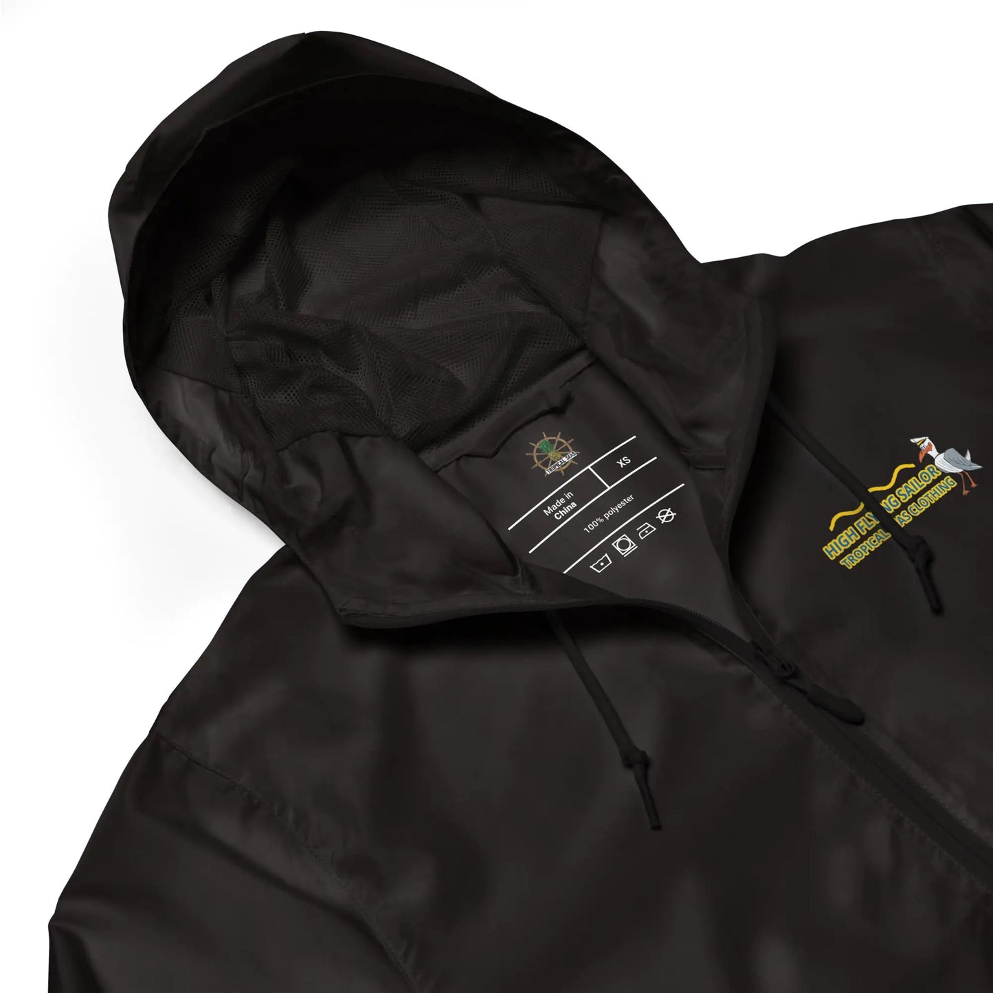 High Flying Sailor Lightweight Zip Up Windbreaker - Authentifactor