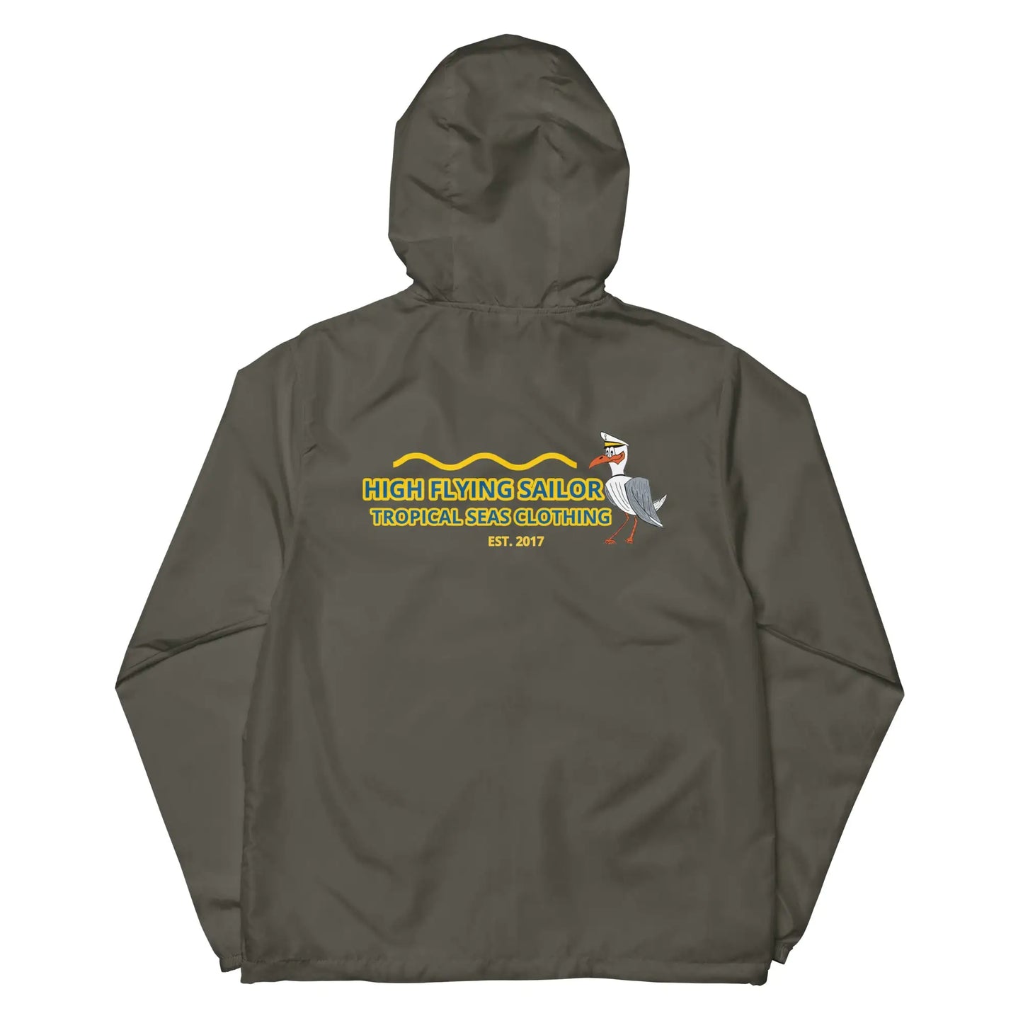High Flying Sailor Lightweight Zip Up Windbreaker - Authentifactor