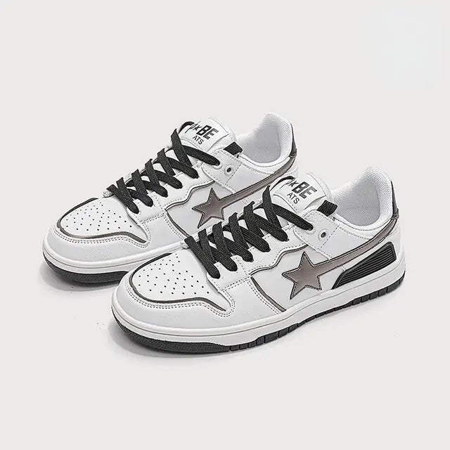 Classic Sneakers Retro Star Casual Sneakers - Authentifactor