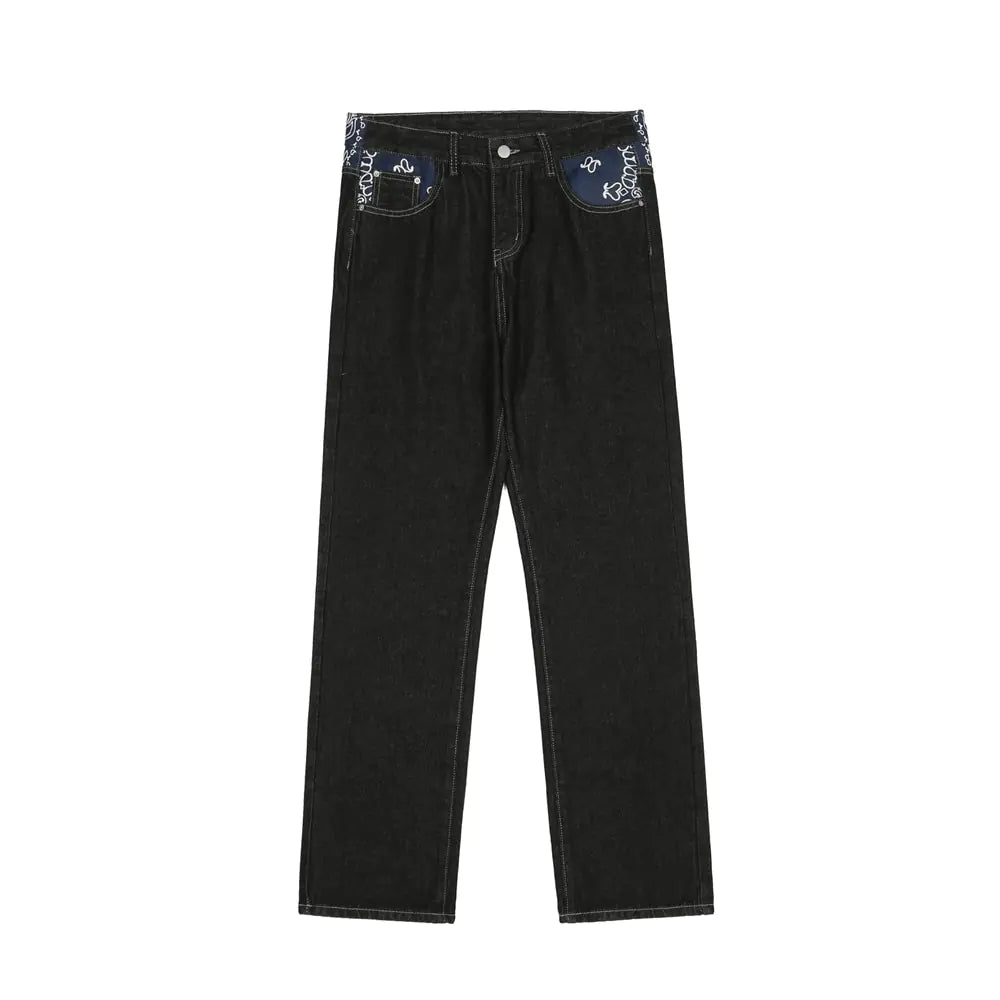 Black Baggy Jeans - Authentifactor