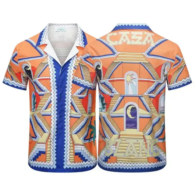 Hawaiian Shirt With Sulphen Sleeves - Authentifactor