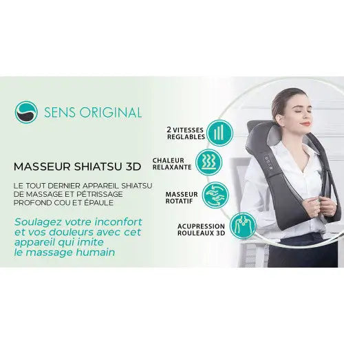 Heated Massage Device For Neck - Authentifactor