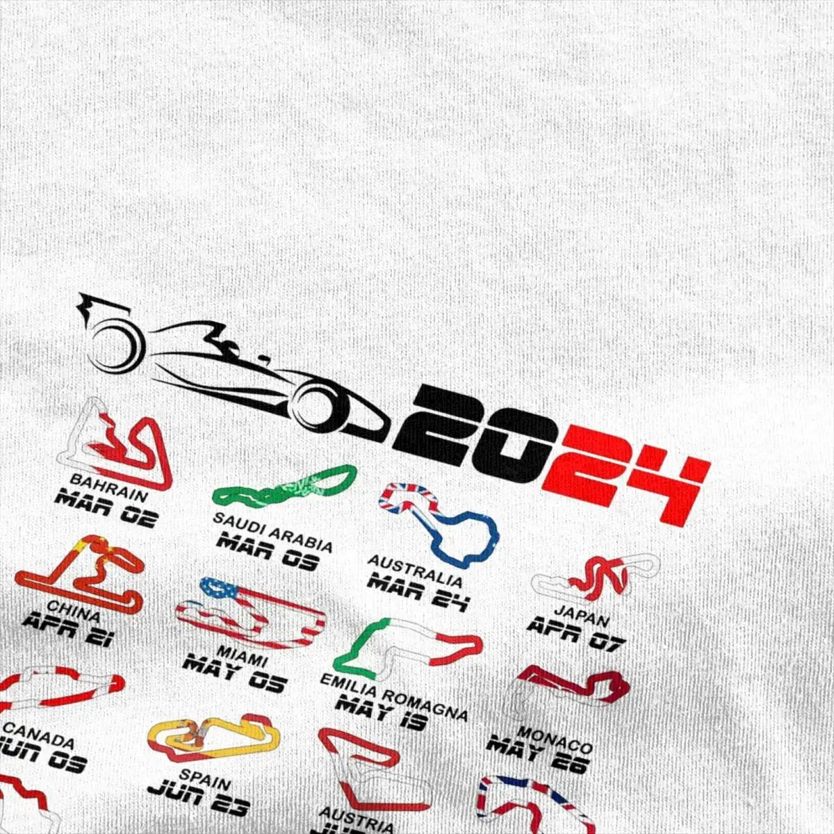 F1 Racing Circuits T-Shirt - Authentifactor