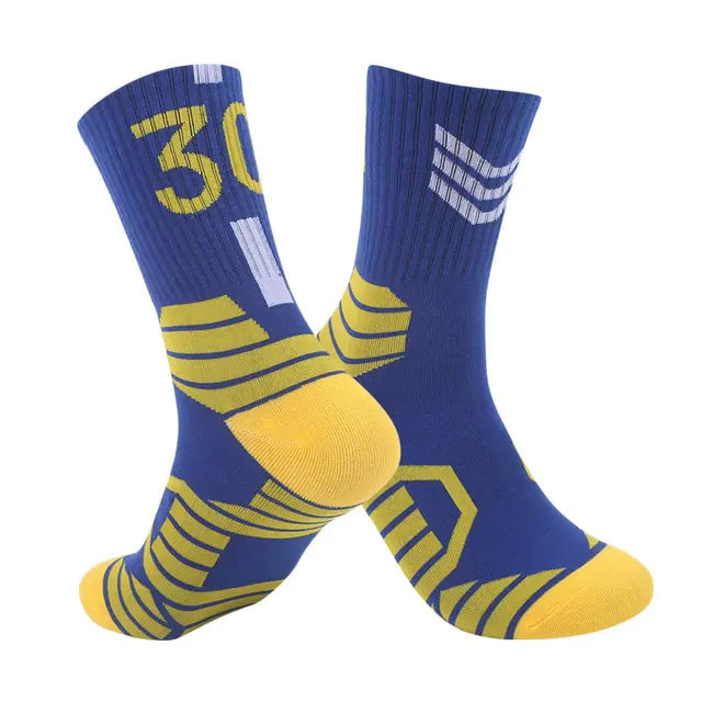 Breathable Non-Slip Professional Basketball Socks for Men, Women, and Kids - Ideal for Sports, Cycling, Climbing, and Running - Authentifactor
