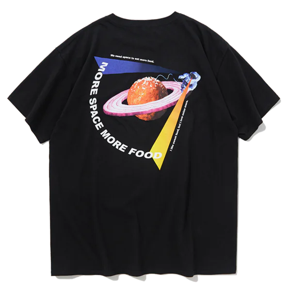 Space And Food T-Shirt - Authentifactor