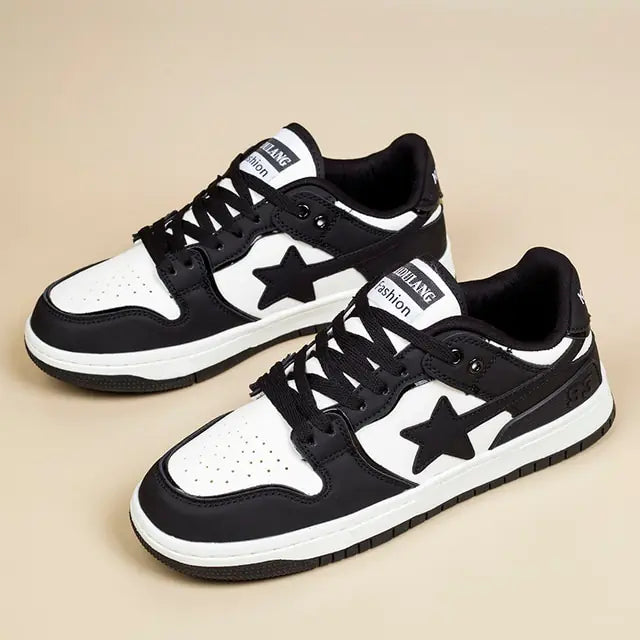 Classic Sneakers Retro Star Casual Sneakers - Authentifactor