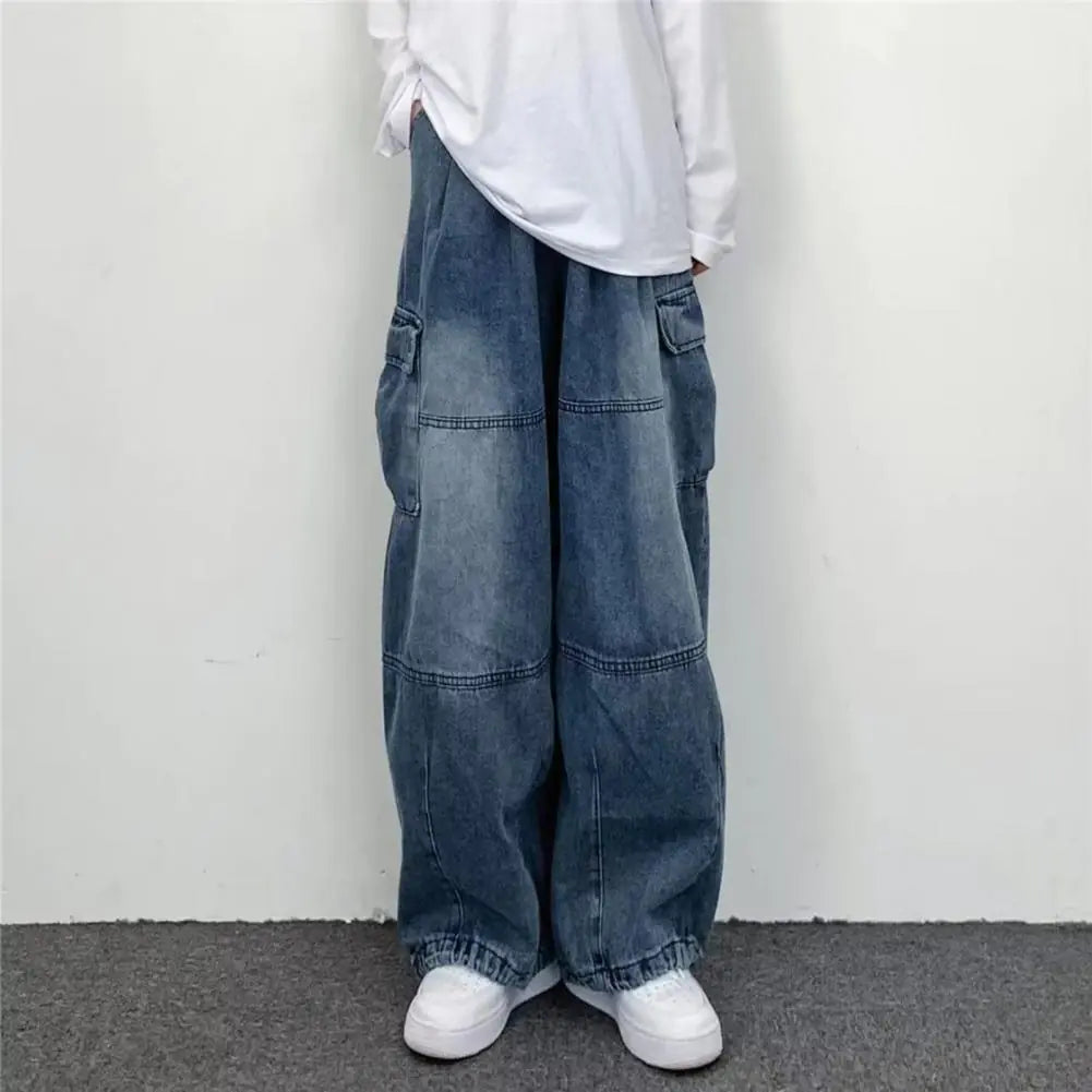 Women's Baggy Cargo Jeans - Authentifactor