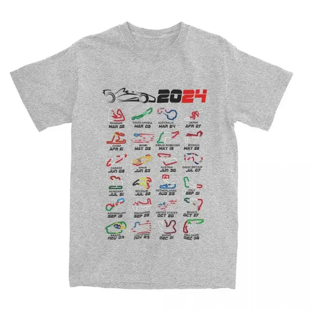 F1 Racing Circuits T-Shirt - Authentifactor