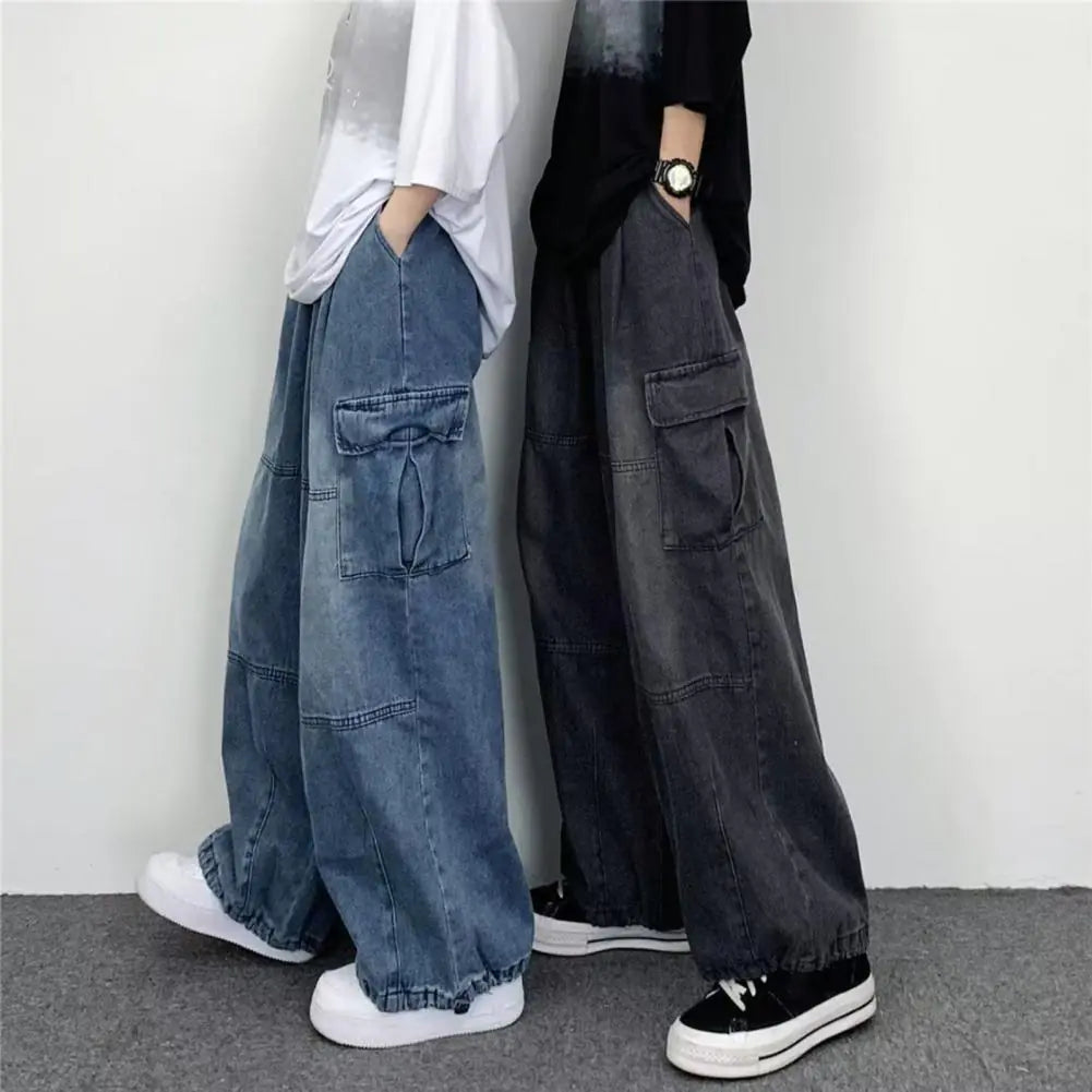Women's Baggy Cargo Jeans - Authentifactor