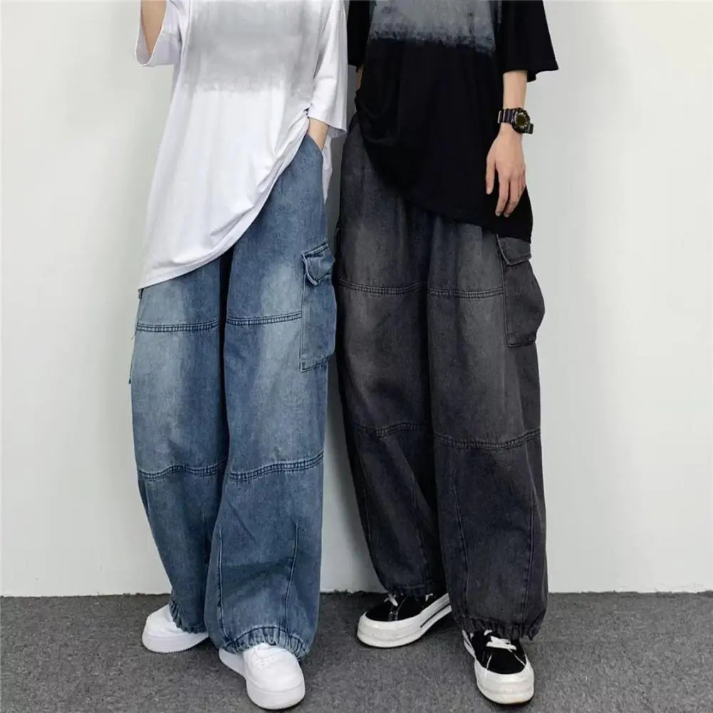 Women's Baggy Cargo Jeans - Authentifactor