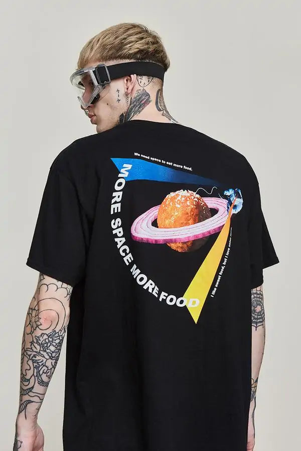 Space And Food T-Shirt - Authentifactor