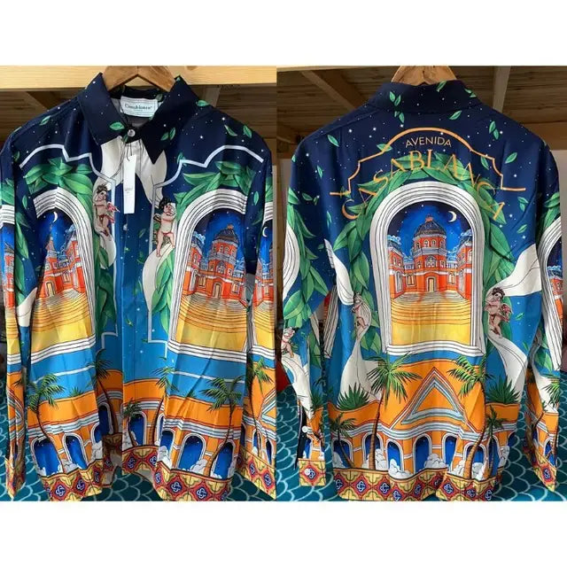 Hawaiian Shirt With Sulphen Sleeves - Authentifactor