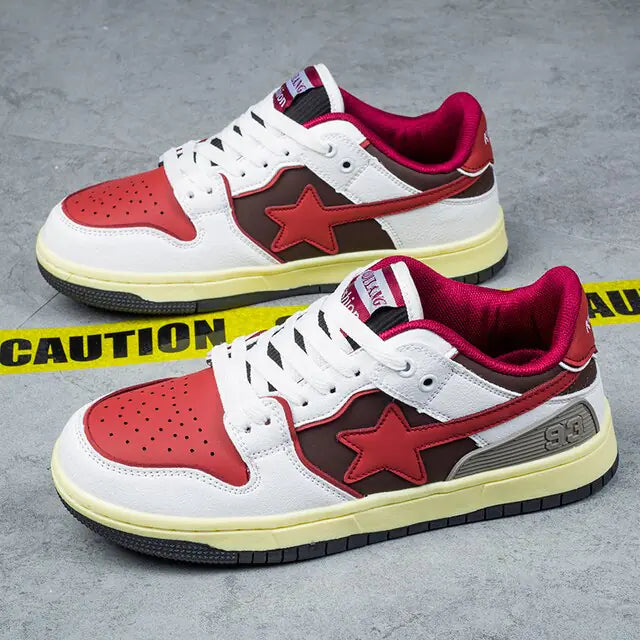 Classic Sneakers Retro Star Casual Sneakers - Authentifactor