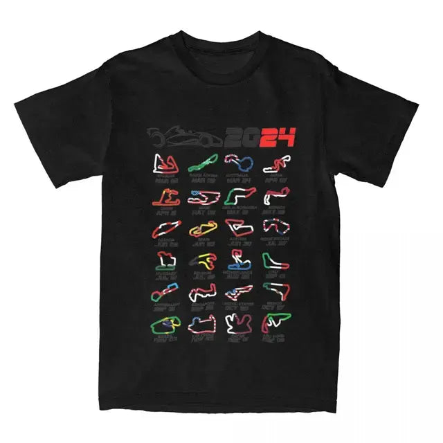 F1 Racing Circuits T-Shirt - Authentifactor