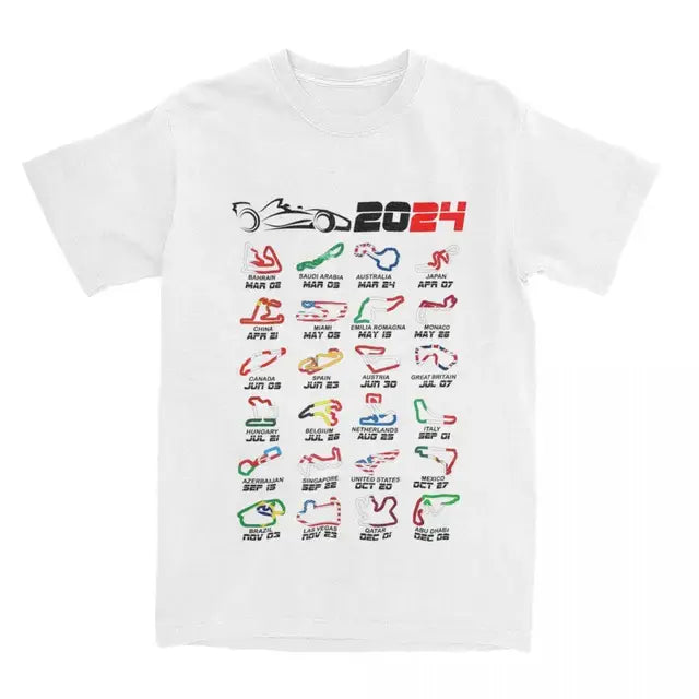 F1 Racing Circuits T-Shirt - Authentifactor