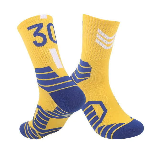 Breathable Non-Slip Professional Basketball Socks for Men, Women, and Kids - Ideal for Sports, Cycling, Climbing, and Running - Authentifactor