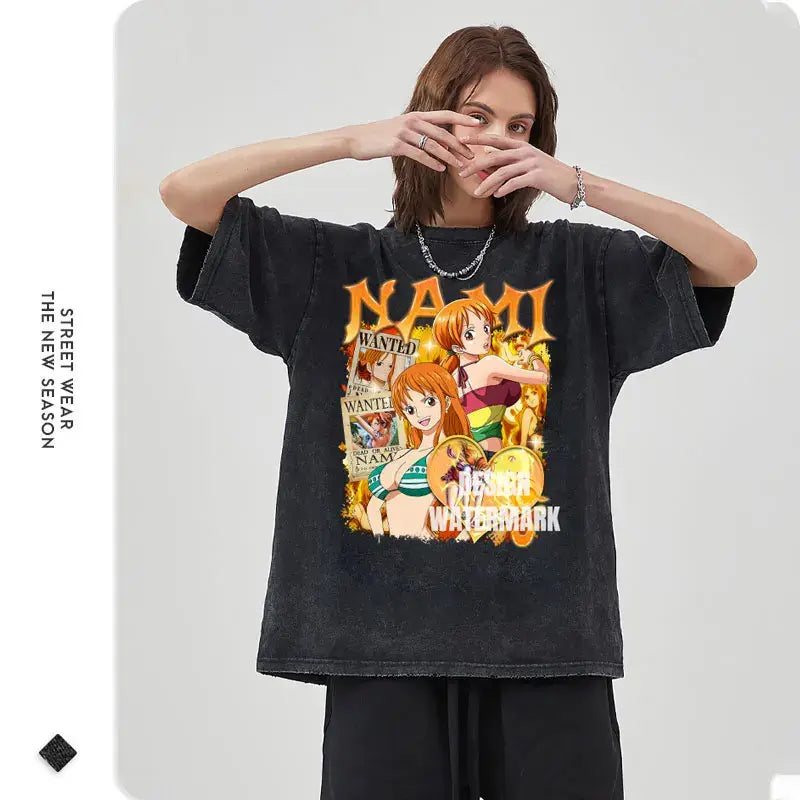 Oversized Anime T-shirt - Authentifactor