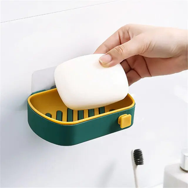 Soap Box with Suction Cup for Bath - Authentifactor