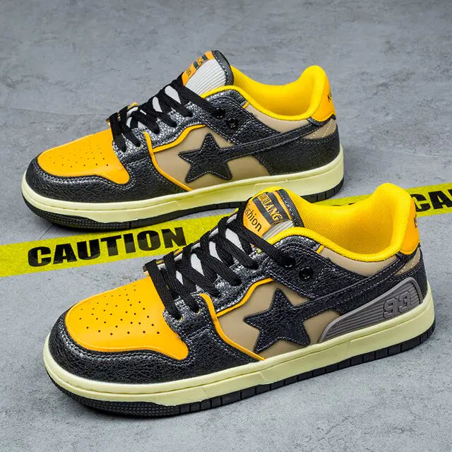 Classic Sneakers Retro Star Casual Sneakers - Authentifactor