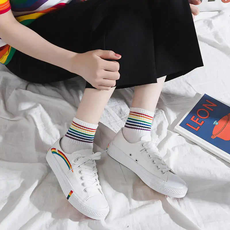 Pride Canvas Sneakers - Authentifactor