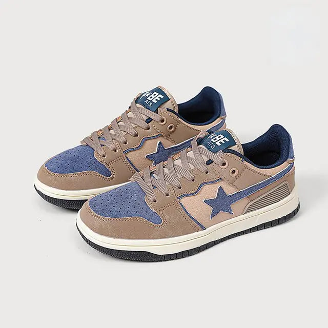 Classic Sneakers Retro Star Casual Sneakers - Authentifactor