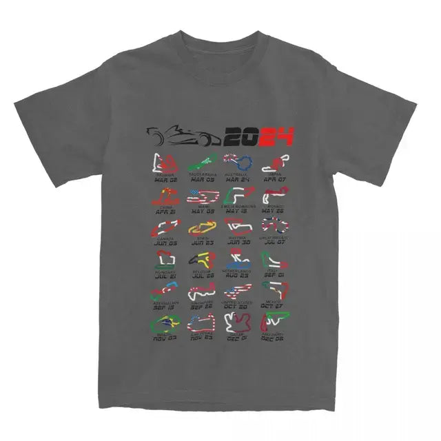 F1 Racing Circuits T-Shirt - Authentifactor