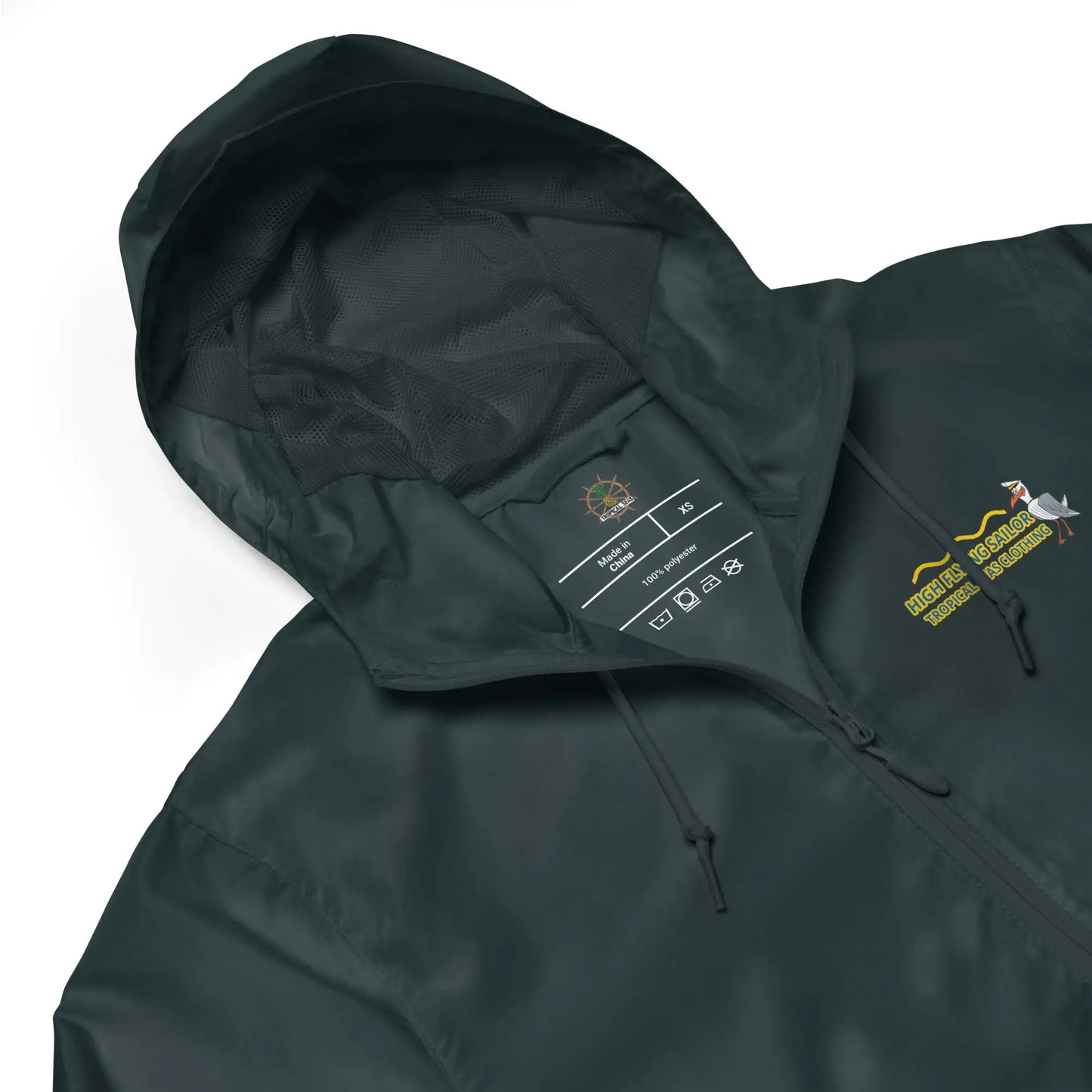 High Flying Sailor Lightweight Zip Up Windbreaker - Authentifactor