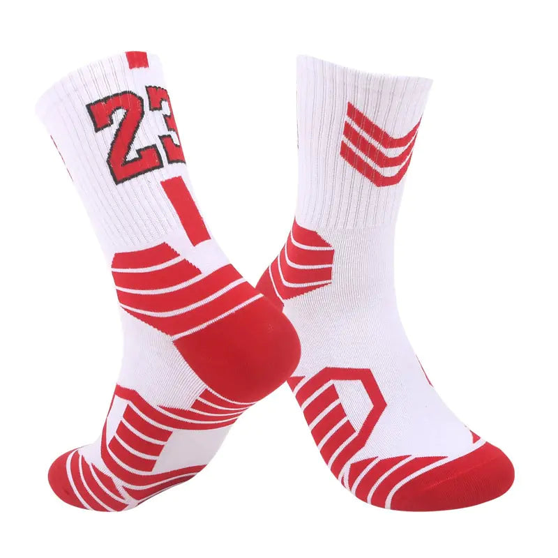 Breathable Non-Slip Professional Basketball Socks for Men, Women, and Kids - Ideal for Sports, Cycling, Climbing, and Running - Authentifactor