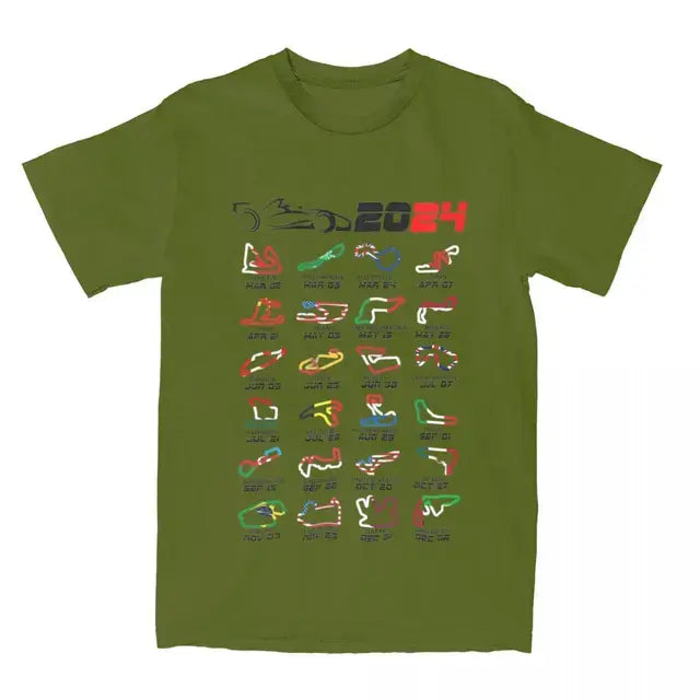 F1 Racing Circuits T-Shirt - Authentifactor