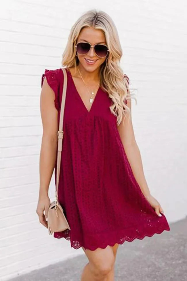 Lace Dresses With Pocket - Authentifactor