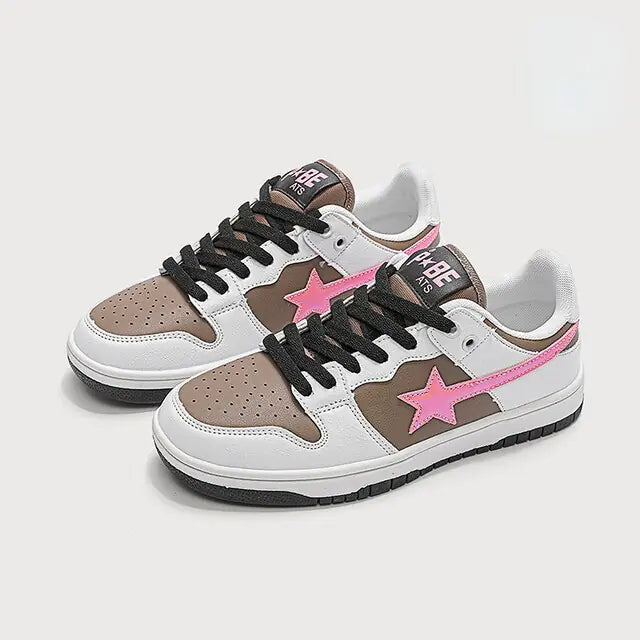Classic Sneakers Retro Star Casual Sneakers - Authentifactor