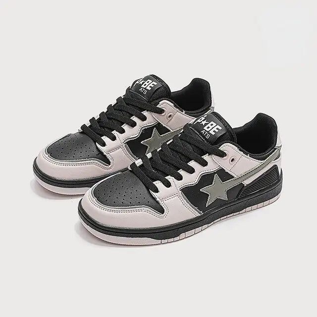 Classic Sneakers Retro Star Casual Sneakers - Authentifactor