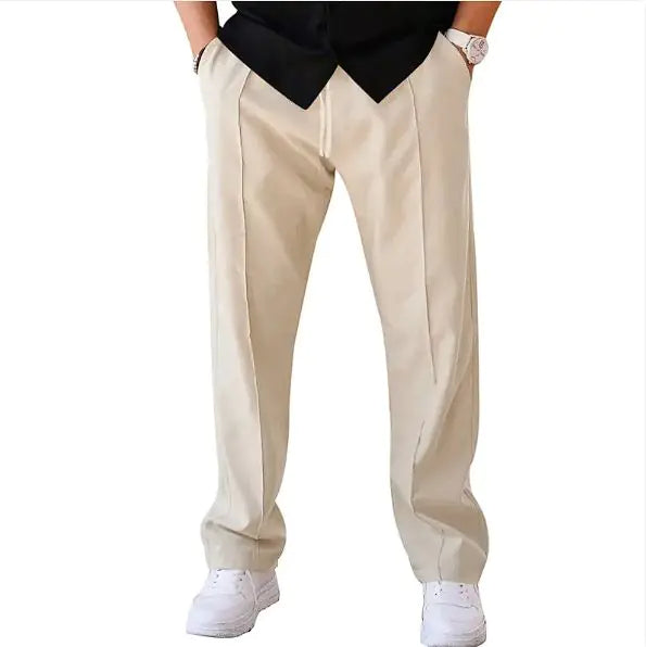 Men's Casual Loose Drawstring Pants - Authentifactor