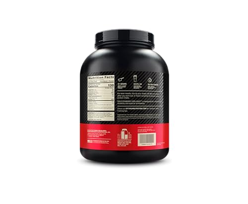 Revitalise with Optimum Nutrition Gold Standard 100% Whey Protein Powder, Double Rich Chocolate, 2 Pound (Packaging May Vary)