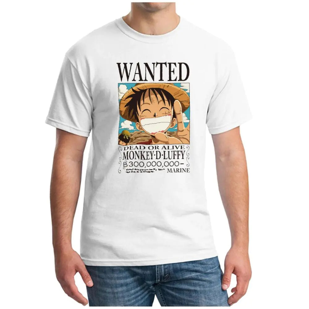 One Piece Luffy Wanted T-Shirt