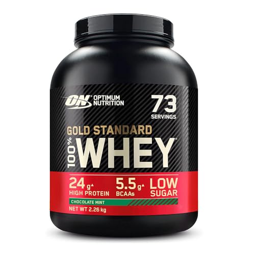 Revitalise with Optimum Nutrition Gold Standard 100% Whey Protein Powder, Double Rich Chocolate, 2 Pound (Packaging May Vary)