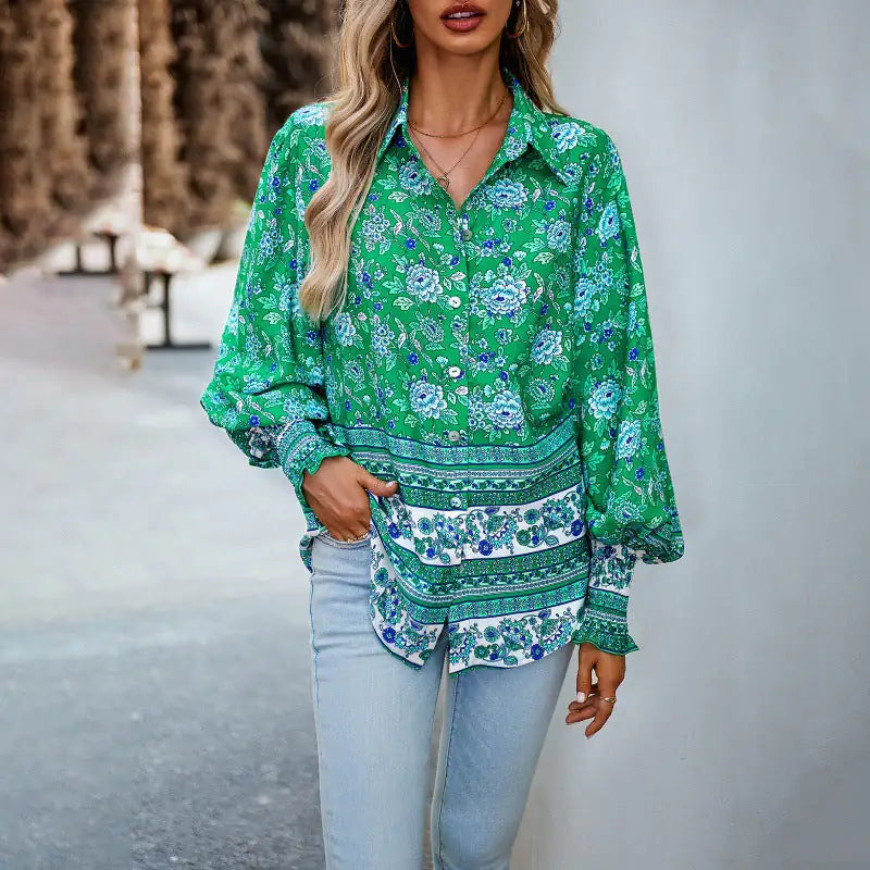 Maui Long Sleeve Blouses