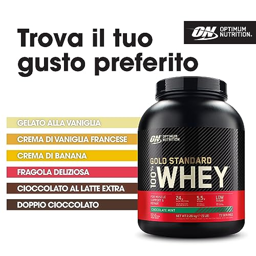 Revitalise with Optimum Nutrition Gold Standard 100% Whey Protein Powder, Double Rich Chocolate, 2 Pound (Packaging May Vary)