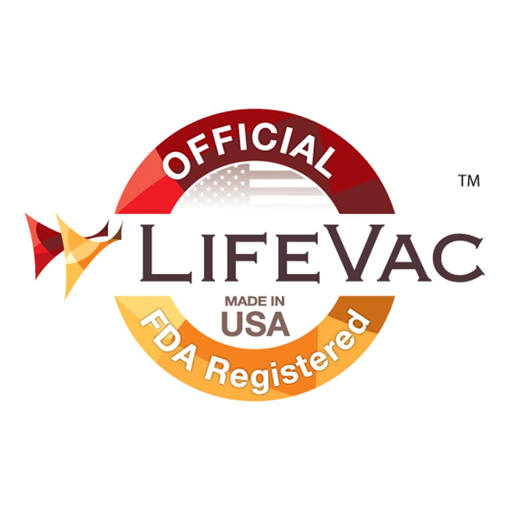 LifeVac Home Kit - Portable Suction Rescue Device, First Aid Kit for Kids and Adults, Portable Airway Suction Device for Children and Adults